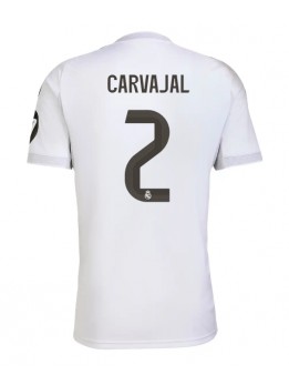 Real Madrid Daniel Carvajal #2 Replika Hemmakläder 2025-26 Kortärmad